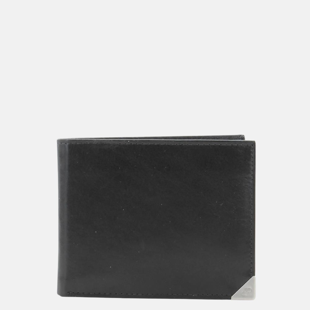 dR Amsterdam Toronto billfold black bij Duifhuizen