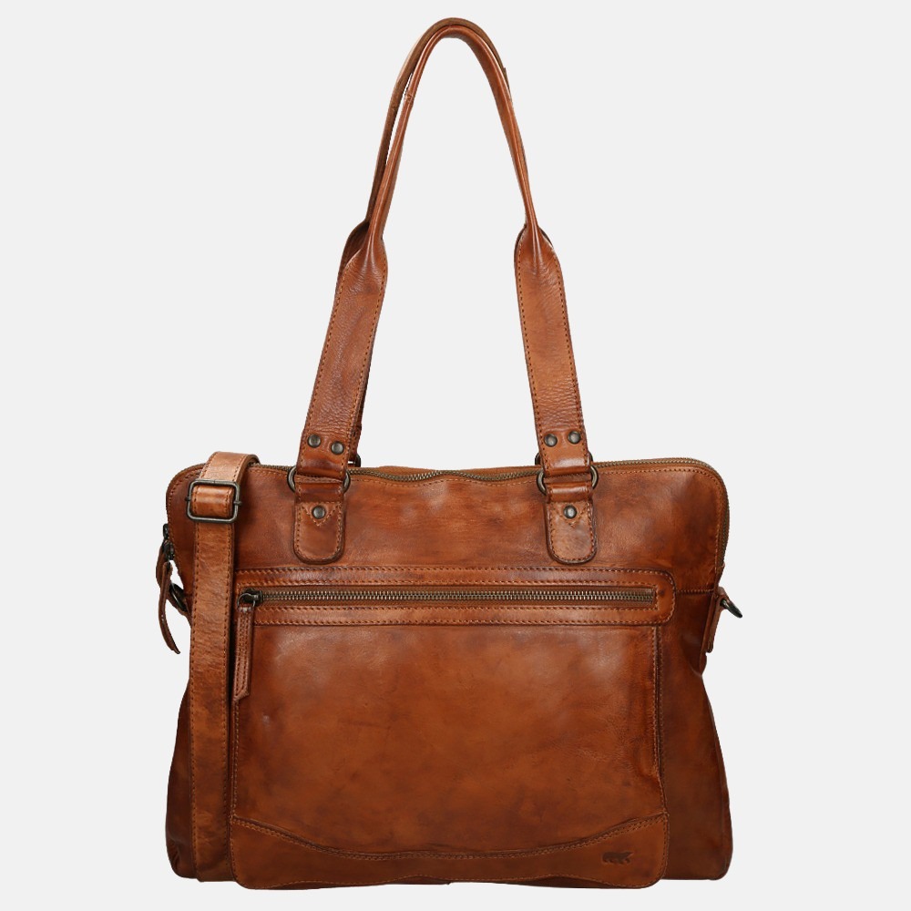 Bear Design Lia shopper cognac bij Duifhuizen