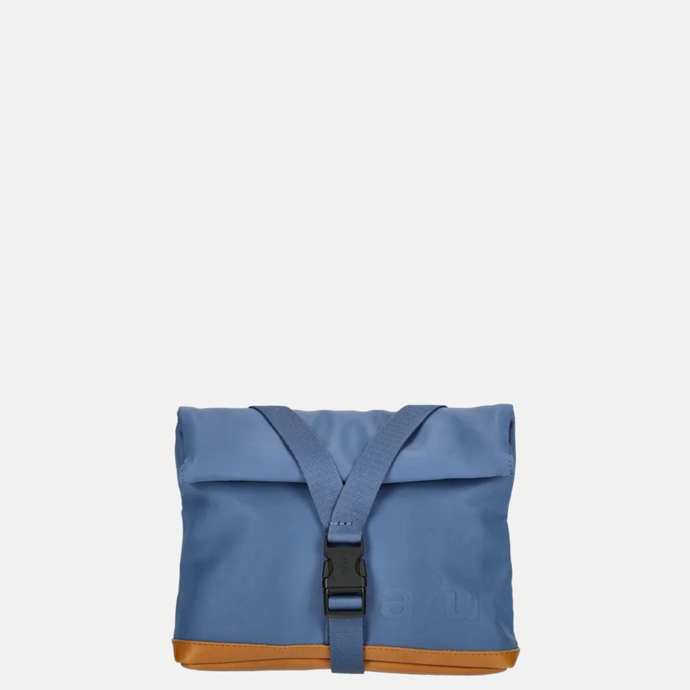 Aunts and Uncles Japan Tsu crossbody tas blue jeans bij Duifhuizen