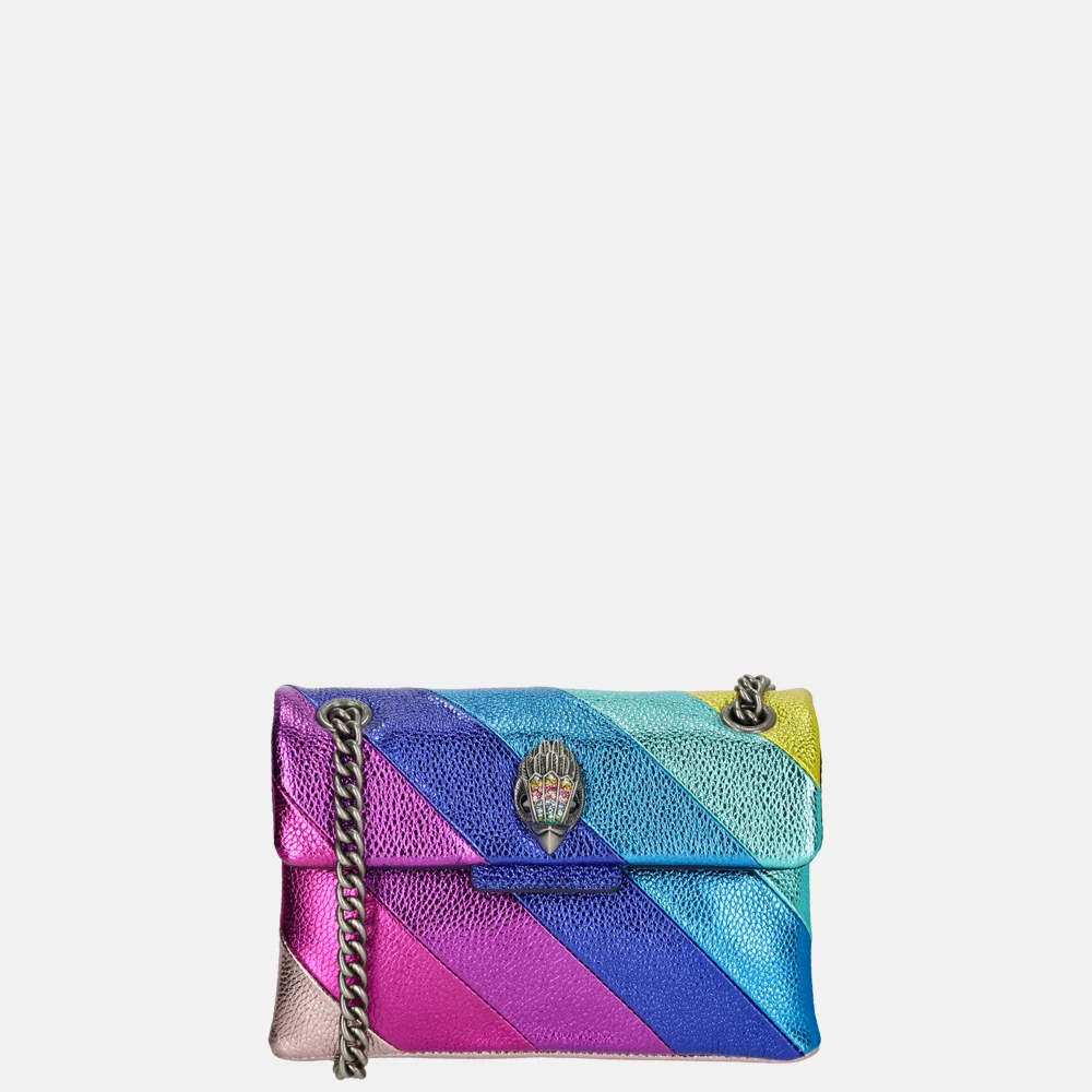 Kurt Geiger kensington rainbow schoudertas S multi bij Duifhuizen