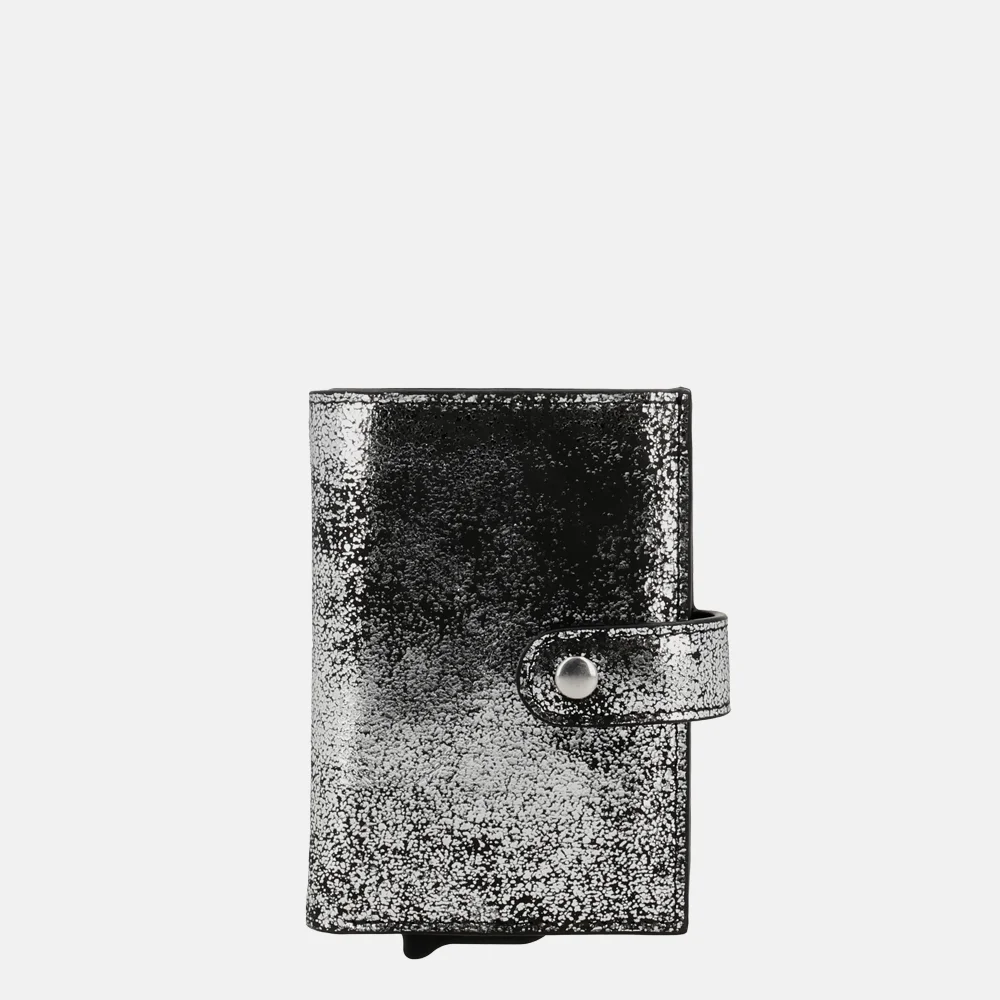 Charm London Metallic pasjeshouder zwart