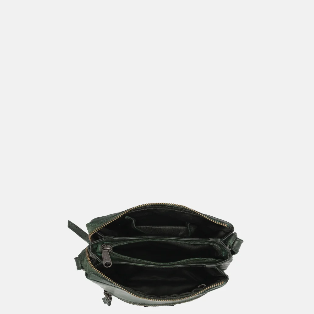 Bear Design crossbody tas groen bij Duifhuizen