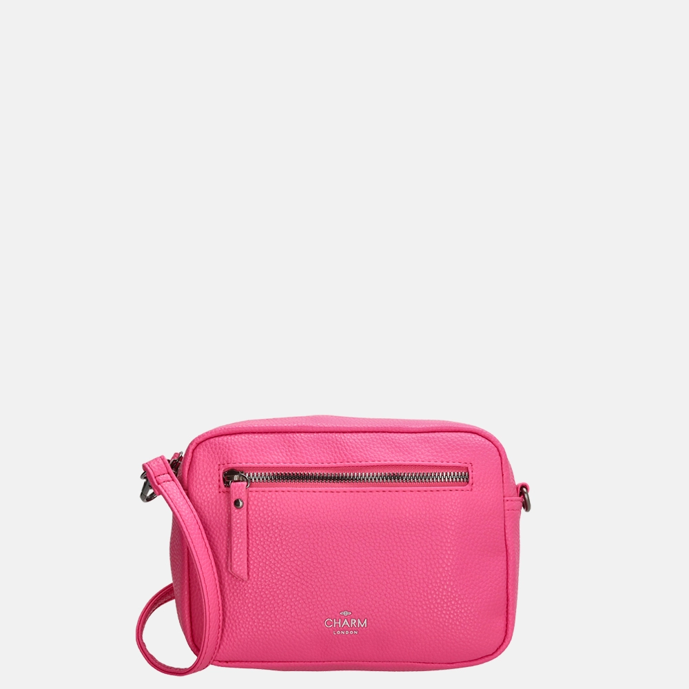 Charm London New York crossbody tas S fuchsia