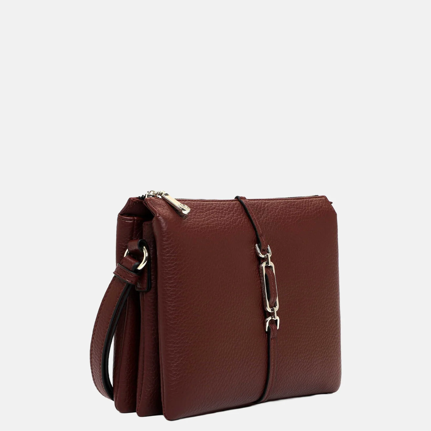 Emily & Noah Lewe crossbody tas wine bij Duifhuizen