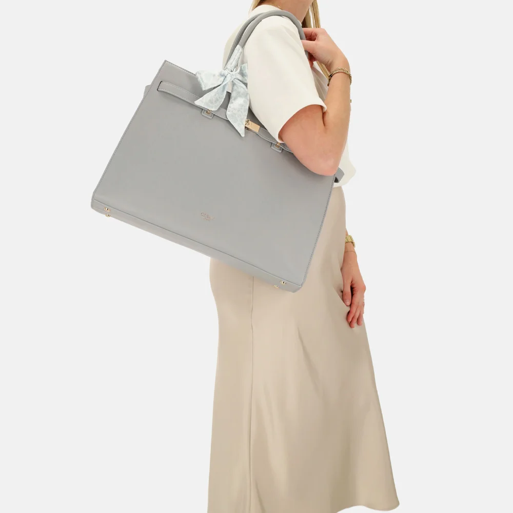 Charm London The Hamptons laptopshopper 15 inch light blue bij Duifhuizen