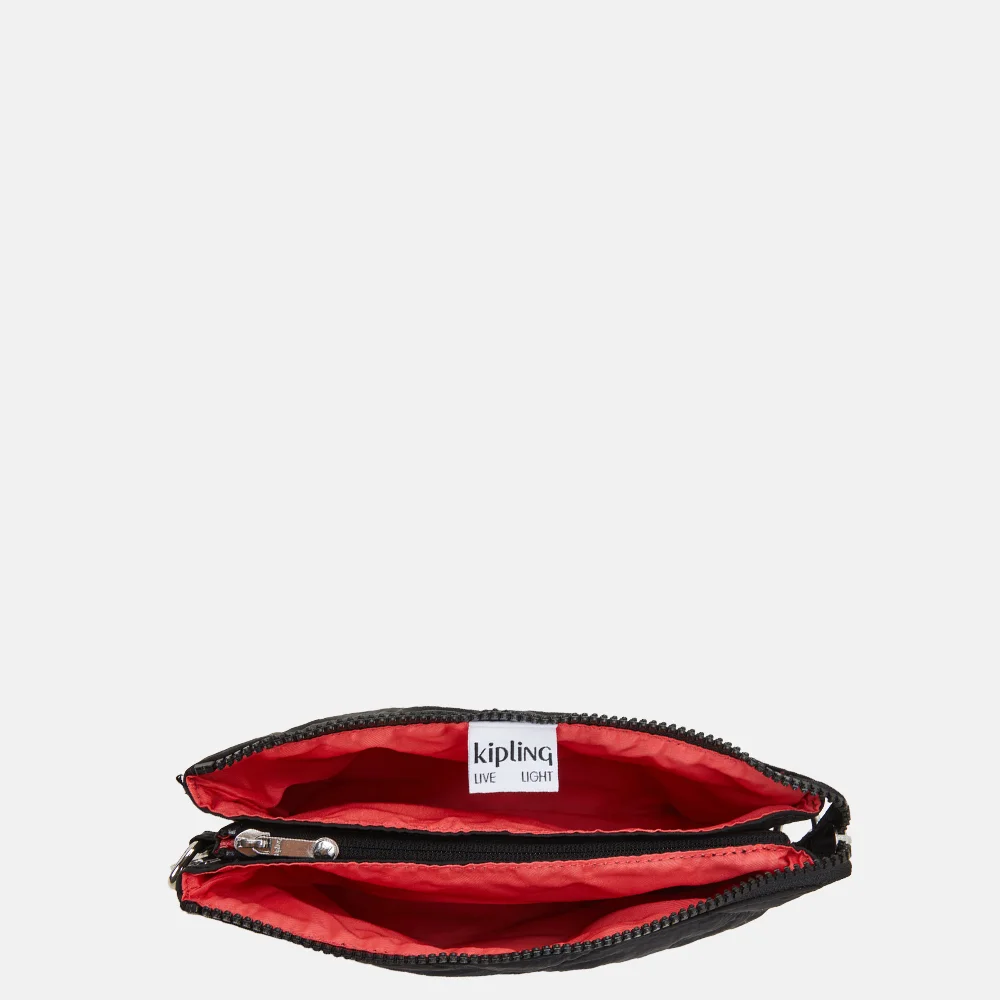 Kipling Riri crossbody tas cosmic black bij Duifhuizen
