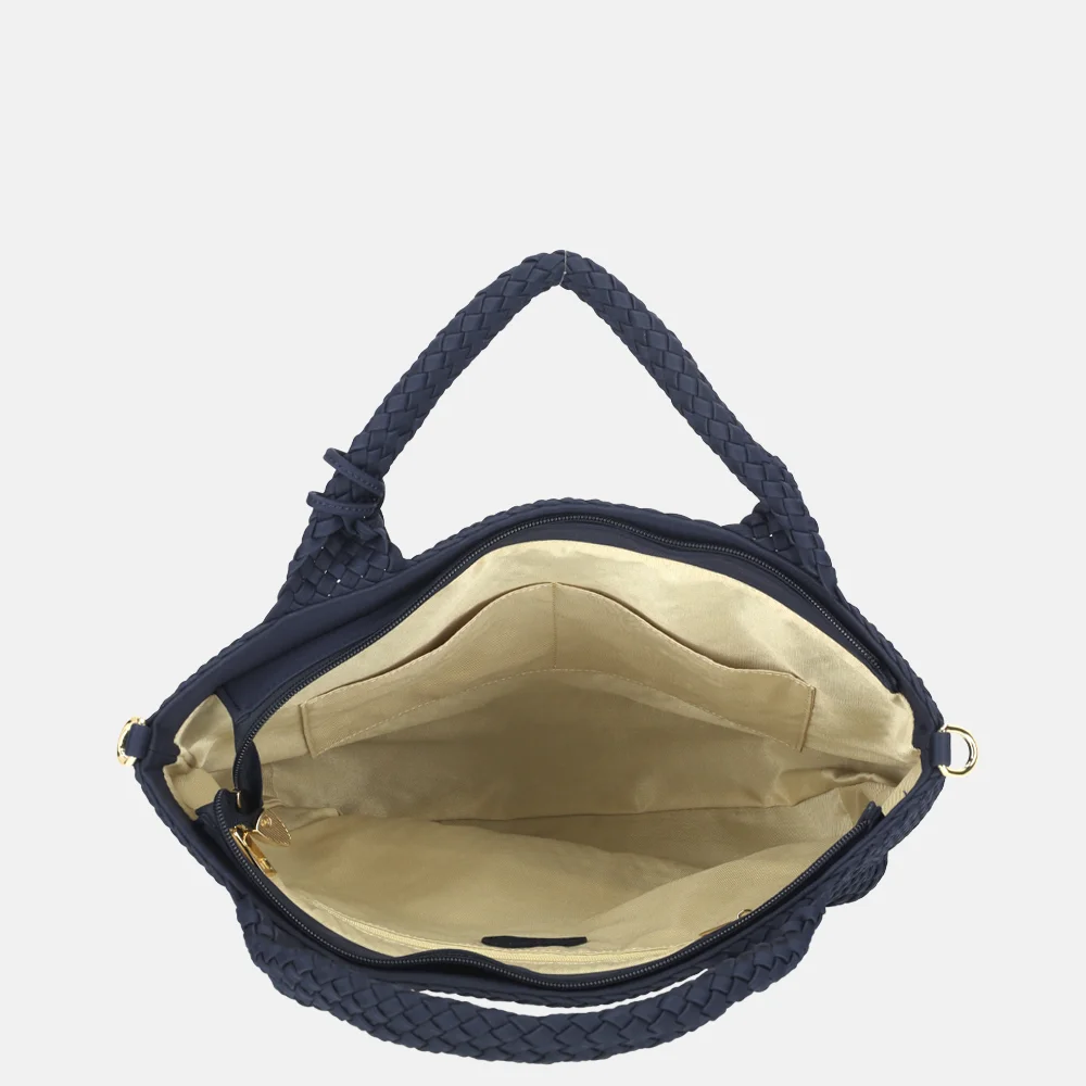 Laurent David Liz handtas navy bij Duifhuizen