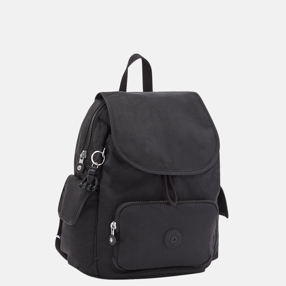 Kipling City Pack rugzak S black noir bij Duifhuizen