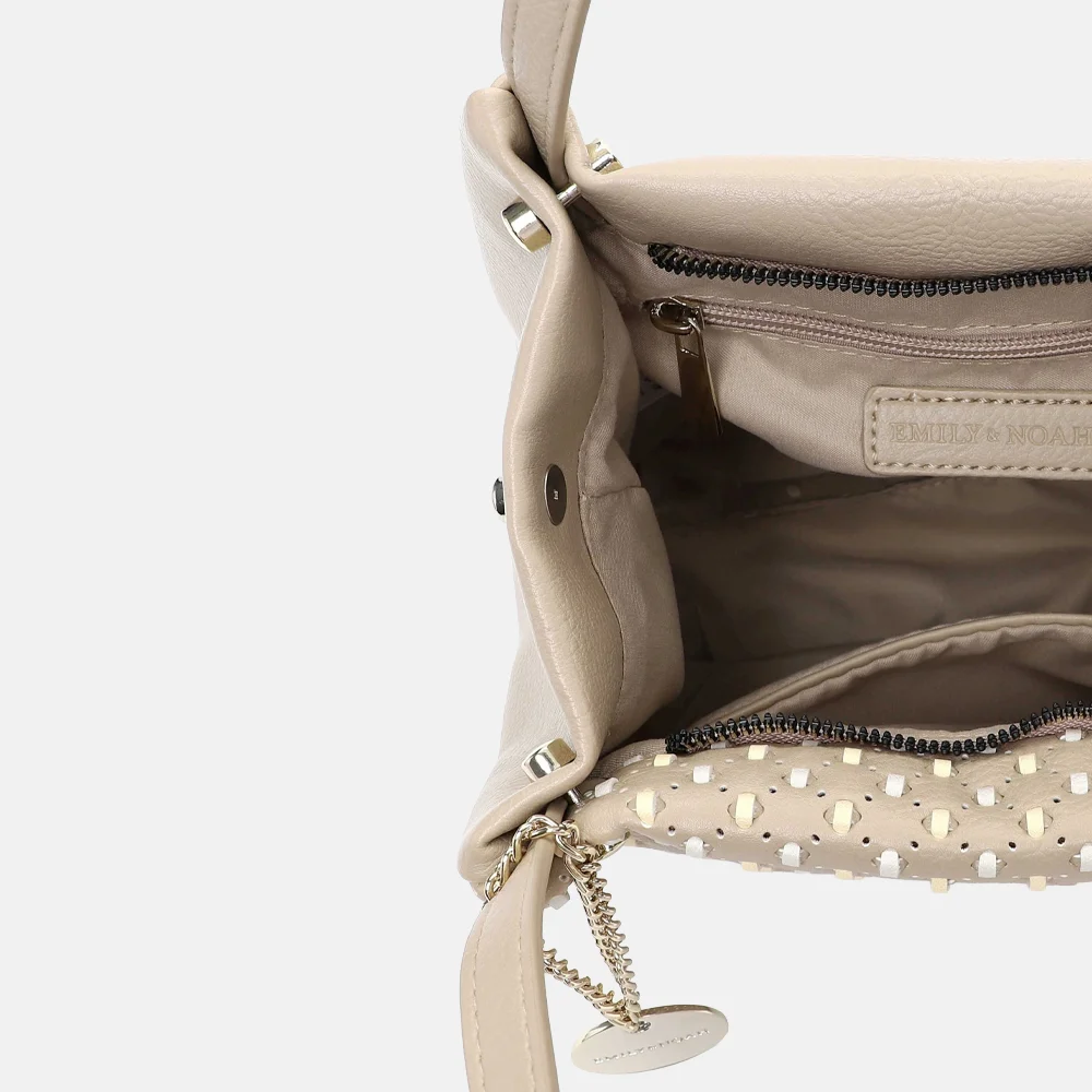 Emily & Noah Josefin handtas S light taupe bij Duifhuizen