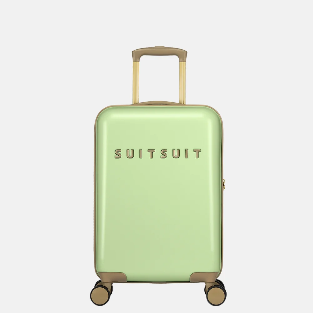 SUITSUIT Fusion handbagage koffer 55 cm butterfly green bij Duifhuizen