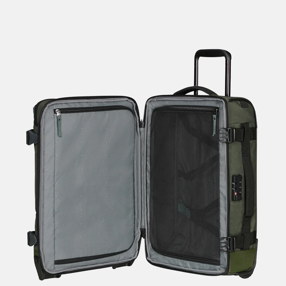 Samsonite Roadseeker reistas 55 cm dark olive bij Duifhuizen