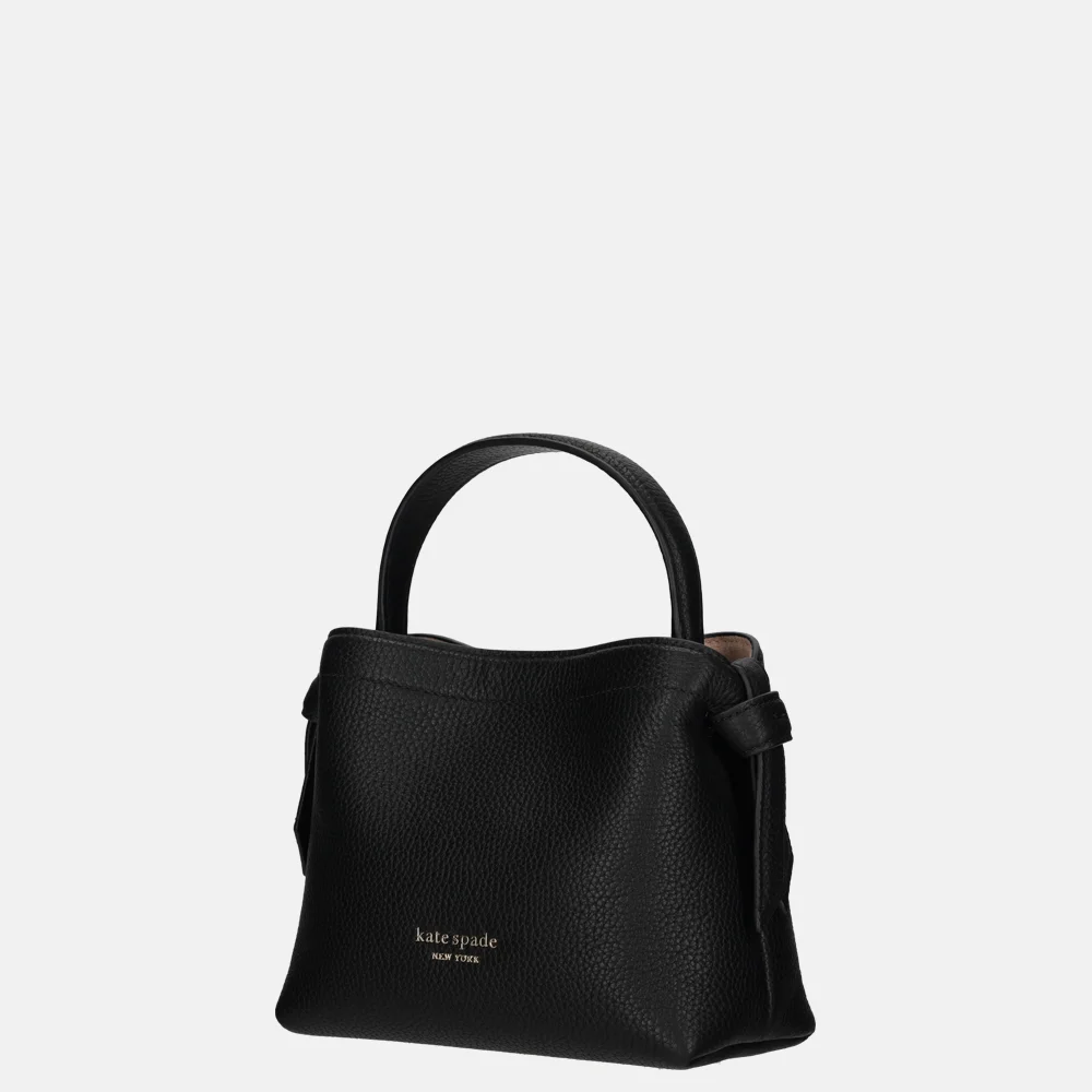 Kate Spade Knott handtas mini black bij Duifhuizen