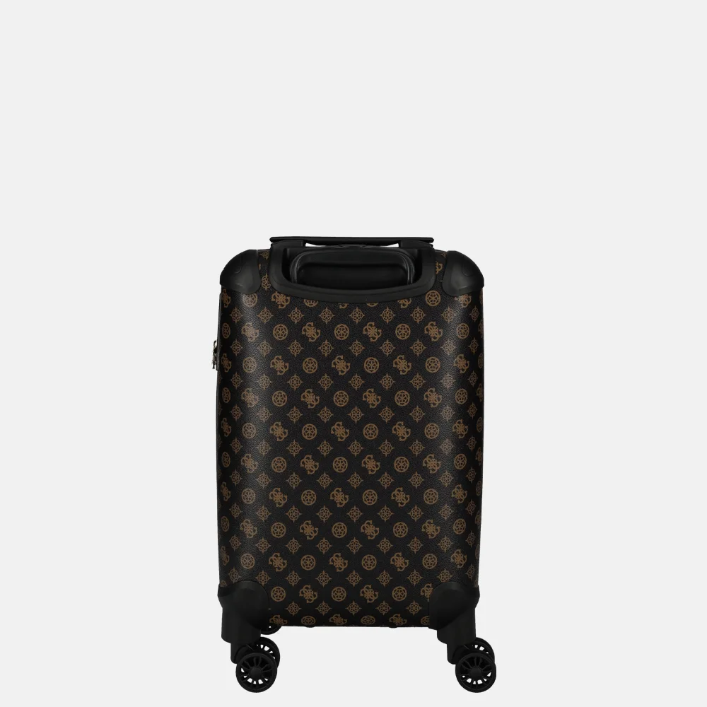 Guess Wilder handbagage koffer 53 cm brown bij Duifhuizen