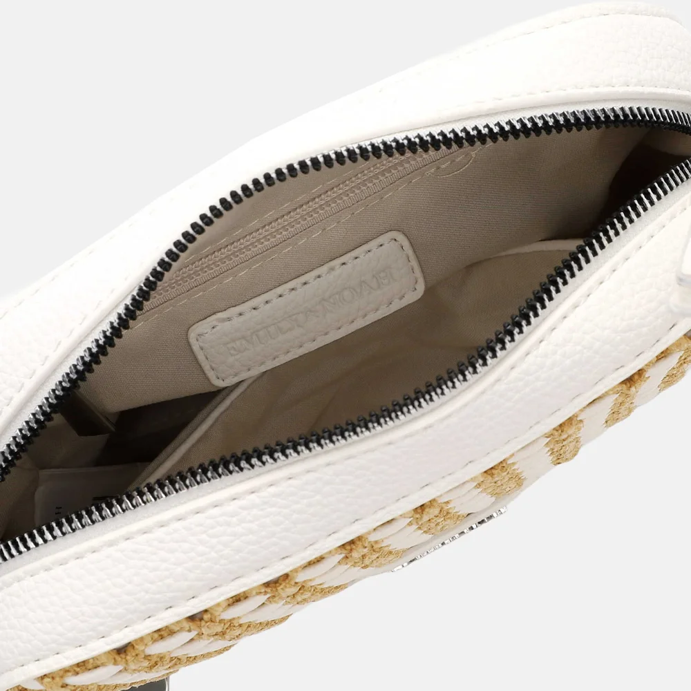 Emily & Noah Jella crossbody tas white bij Duifhuizen
