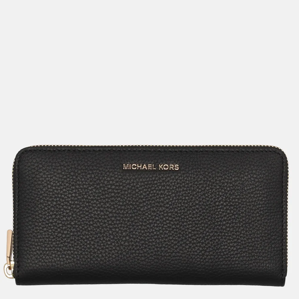 Michael Kors Jet Set portemonnee large black