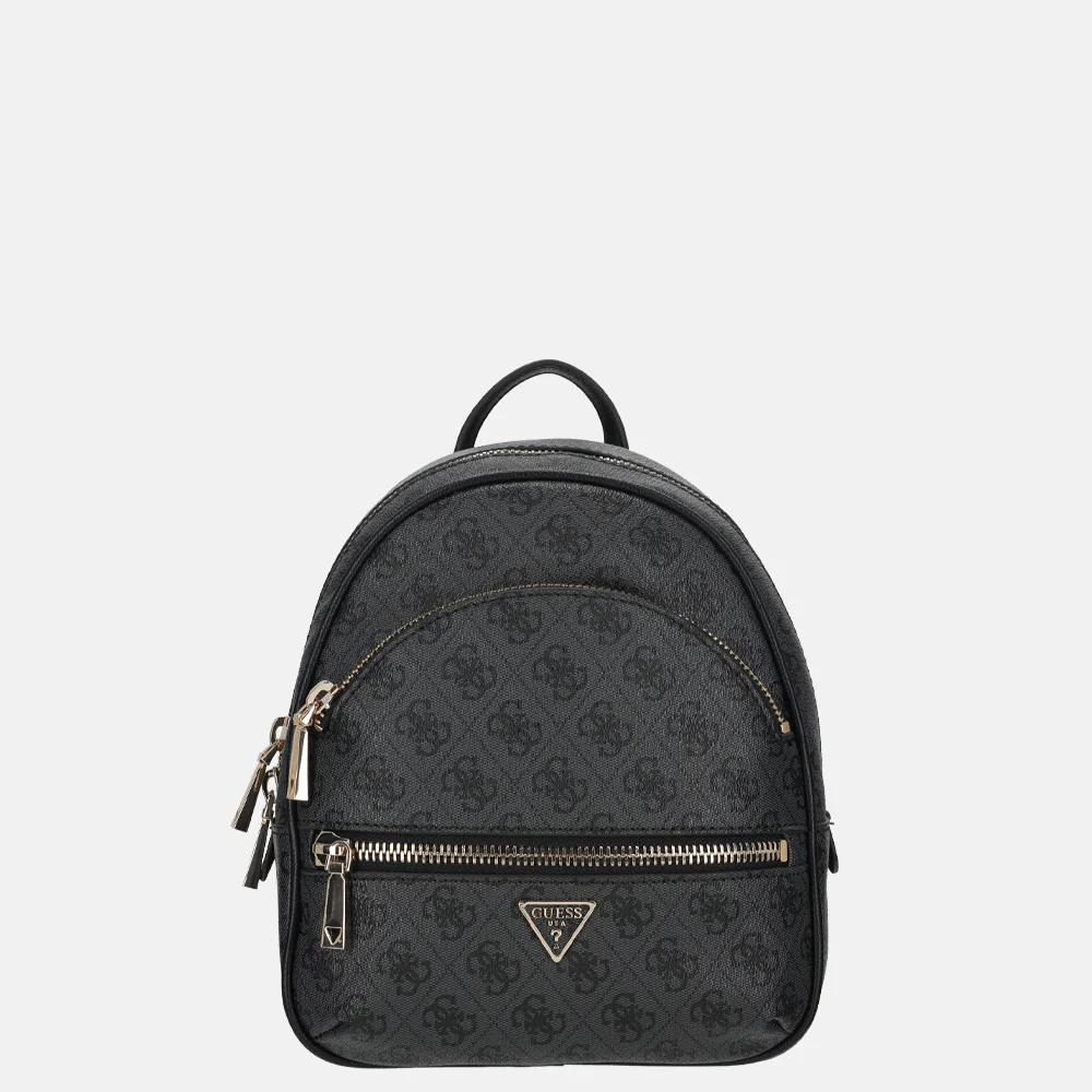 Guess Manhatten II rugzak Coal Logo bij Duifhuizen