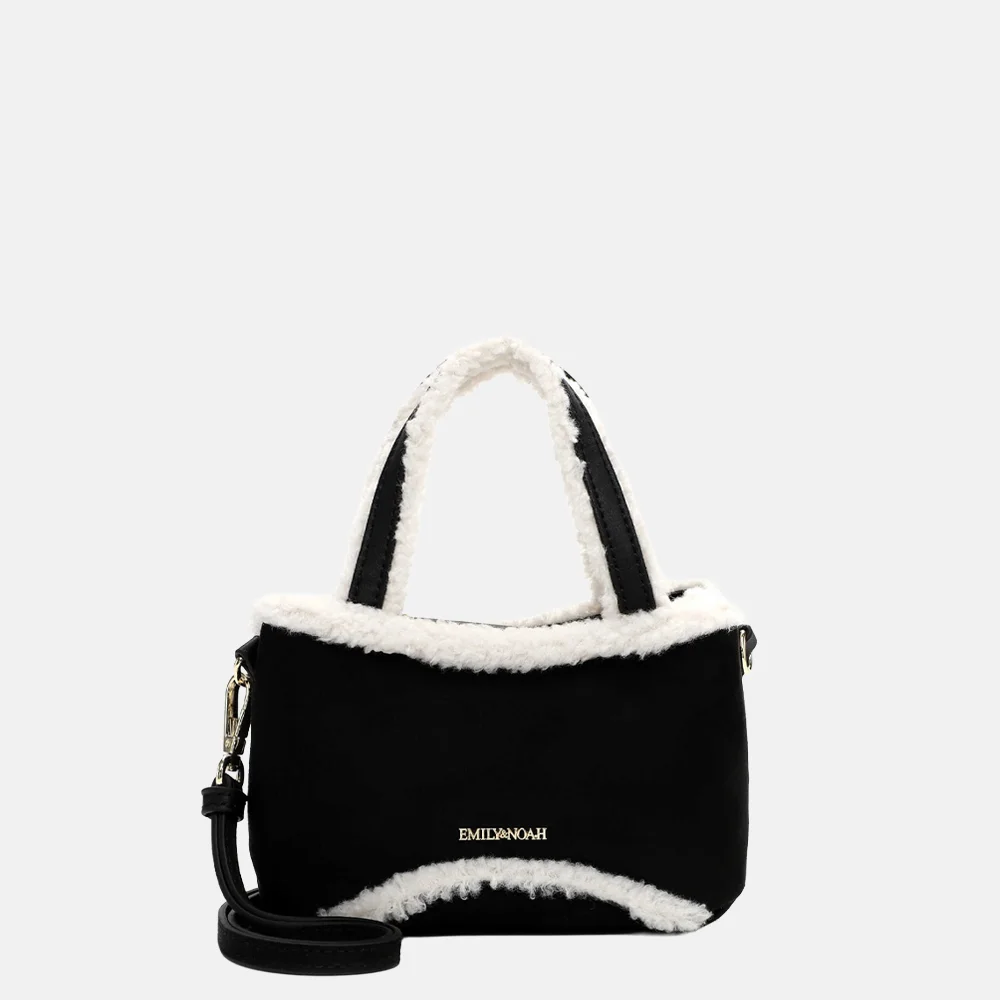 Emily & Noah Heidenrose handtas XS black bij Duifhuizen