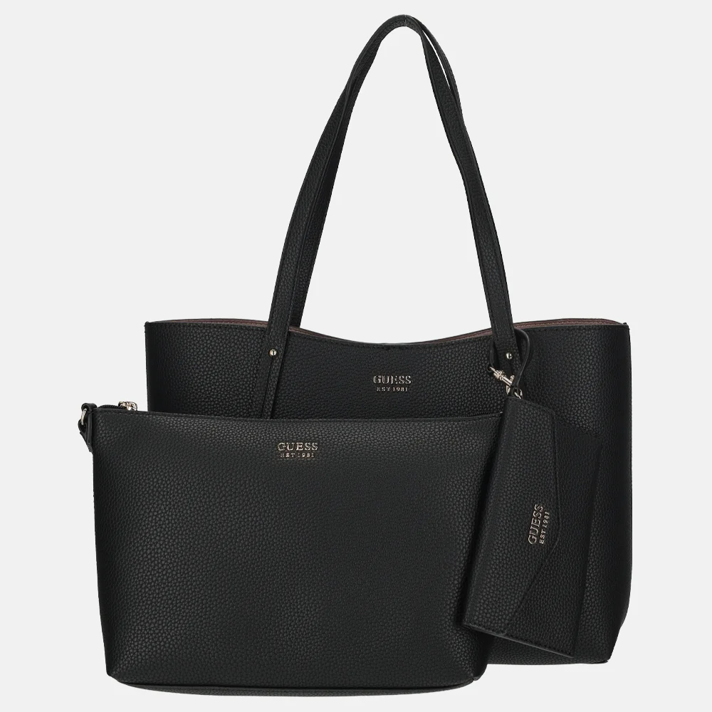 Guess Brenton shopper black bij Duifhuizen