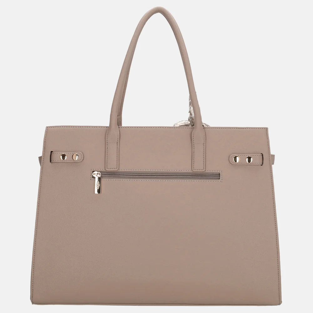 Charm London The Hamptons laptopshopper 15 inch lichttaupe bij Duifhuizen