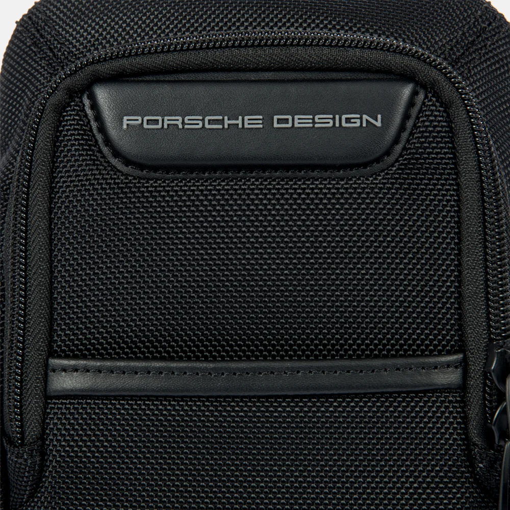 Porsche Design Nylon Evo Crossbody Bag schoudertas black bij Duifhuizen