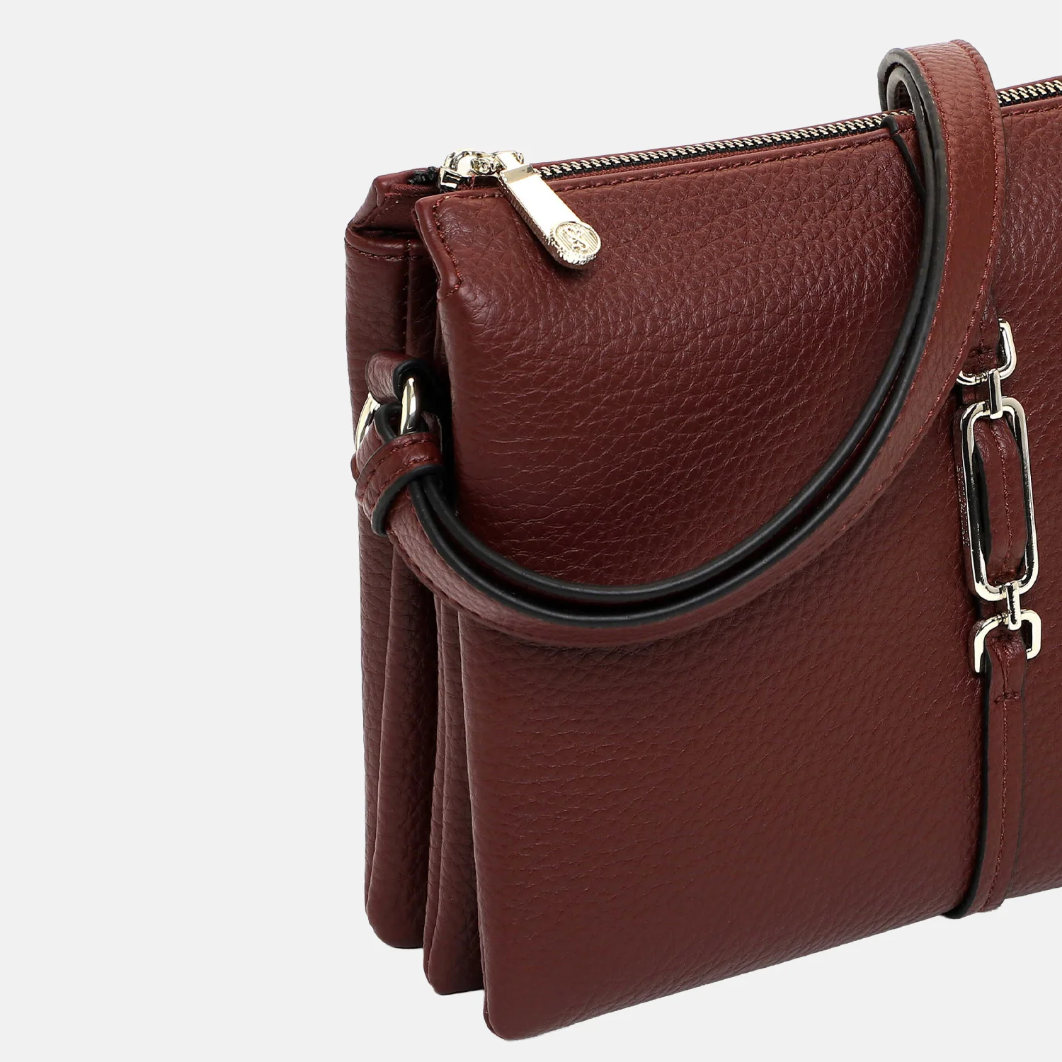 Emily & Noah Lewe crossbody tas wine bij Duifhuizen
