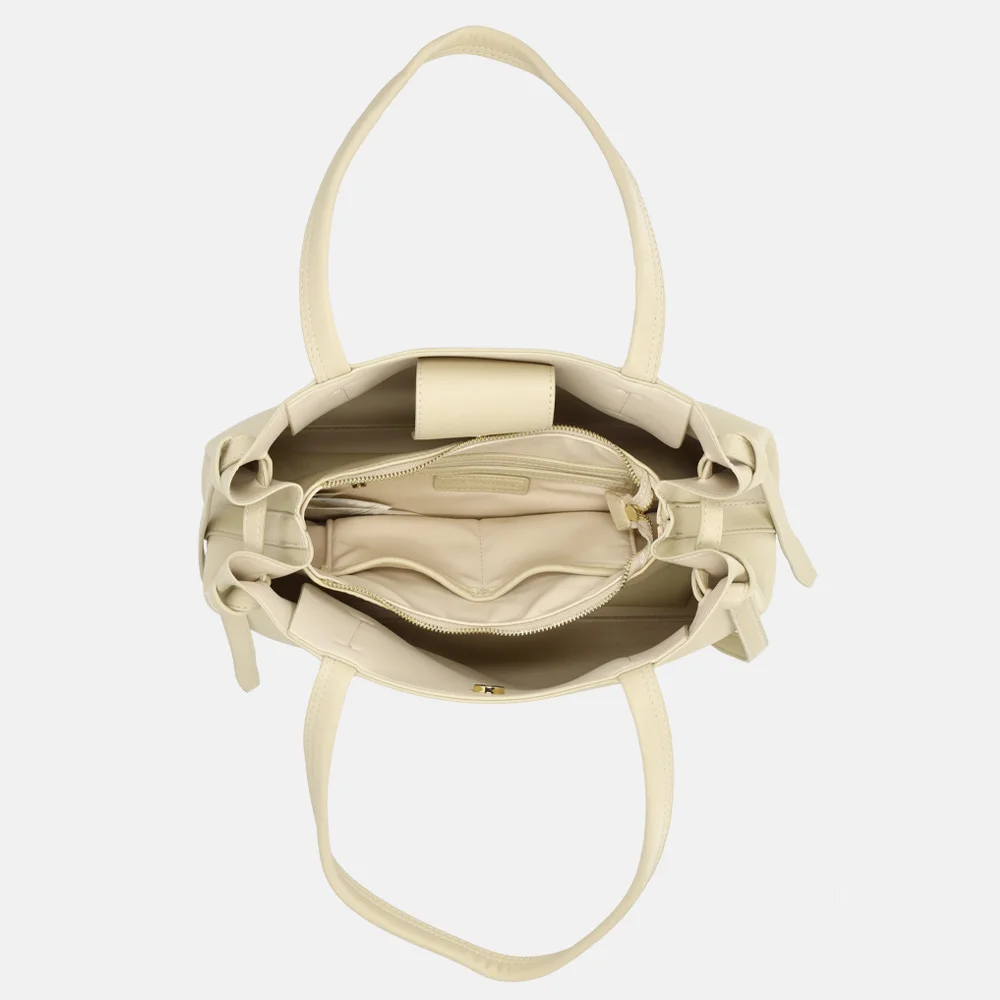 Valentino Bags Win Re shopper ecru bij Duifhuizen