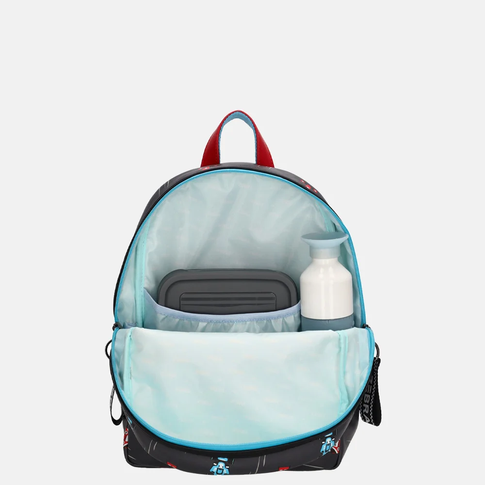 Zebra Trends kinderrugzak raceauto zwart bij Duifhuizen