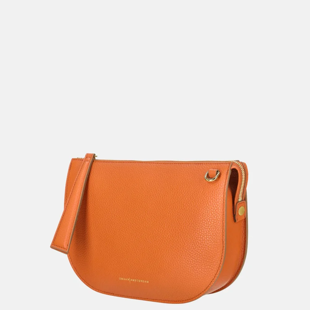 Smaak Amsterdam Silke crossbody tas mandarin bij Duifhuizen