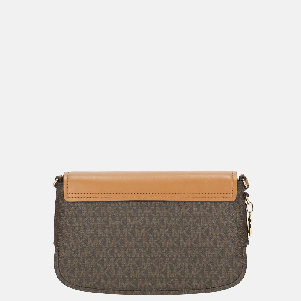 Michael Kors Alice crossbody tas S brown/acorn bij Duifhuizen