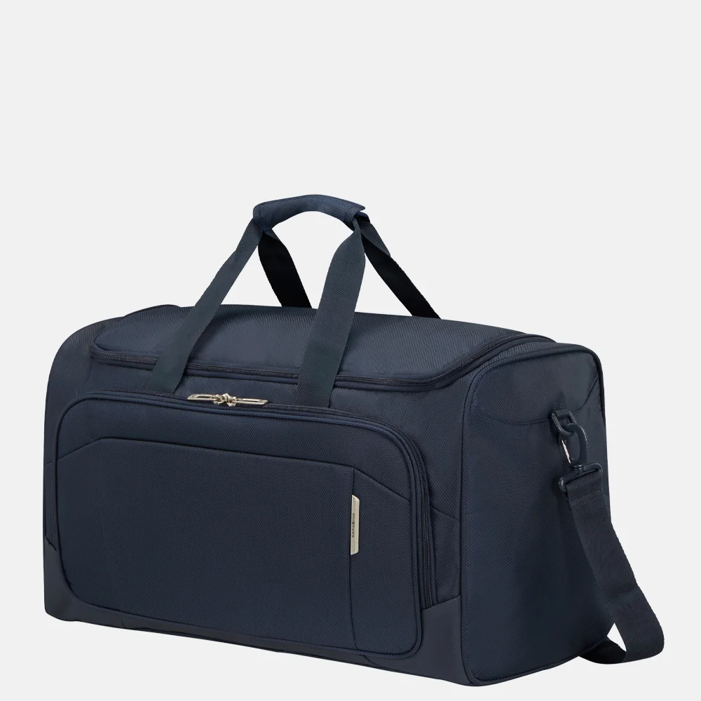 Samsonite Respark Duffle weekendtas Twonighter 55 cm midnight blue bij Duifhuizen