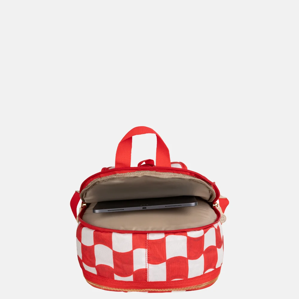 Pick & Pack Check it out kinderrugzak M red bij Duifhuizen