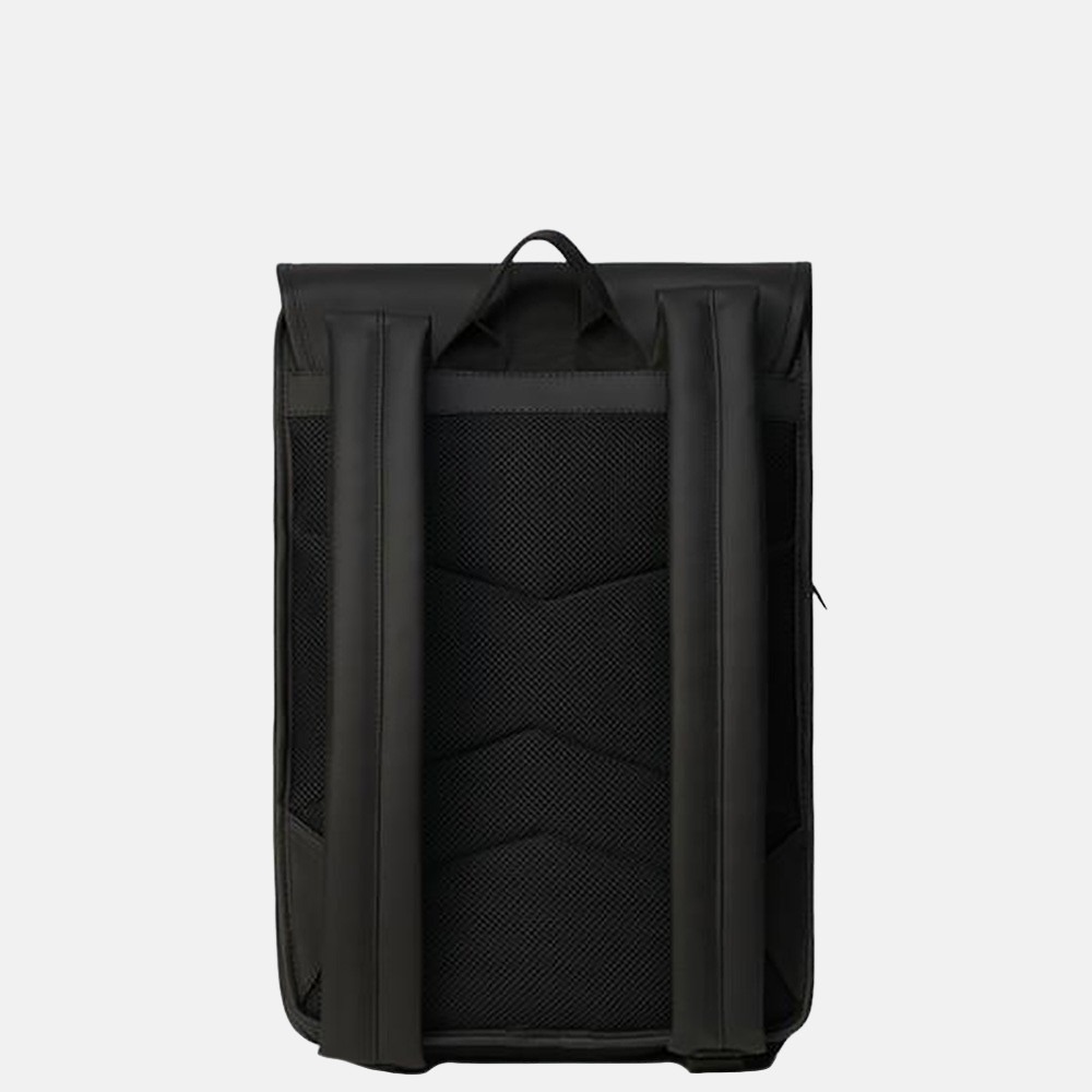 Rains Buckle rugzak mini black bij Duifhuizen