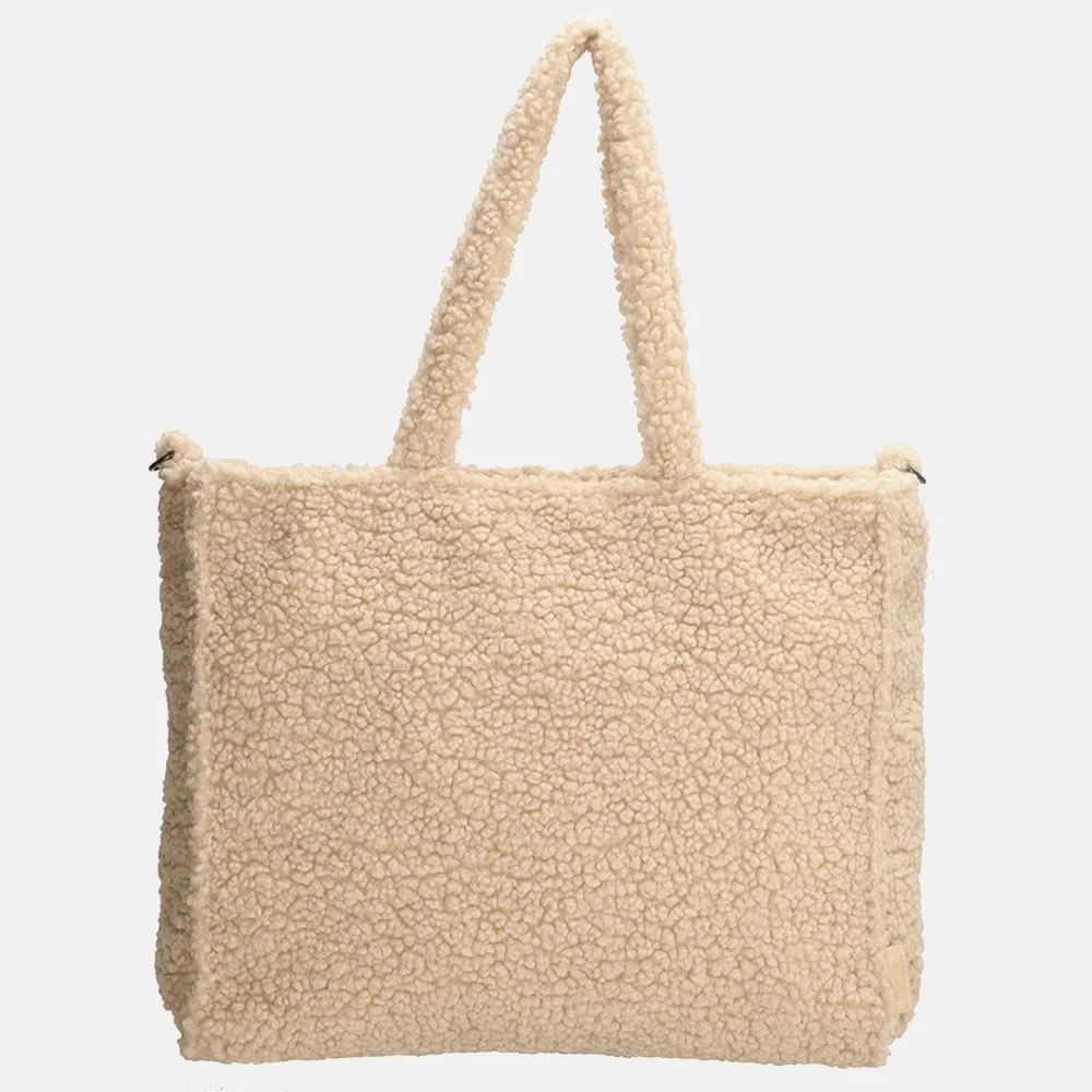 Beagles Teddy Navarra shopper L beige bij Duifhuizen