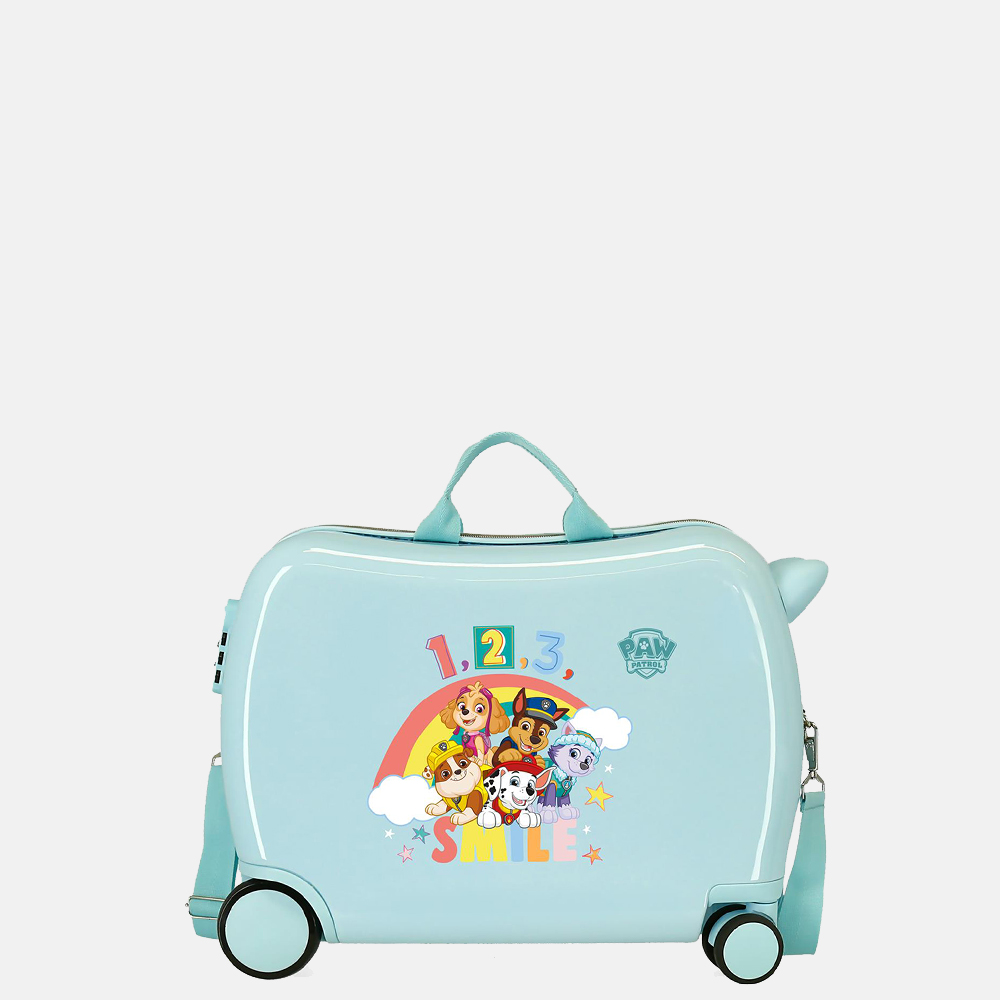 Disney Paw Patrol kinderkoffer 50 cm licht blauw