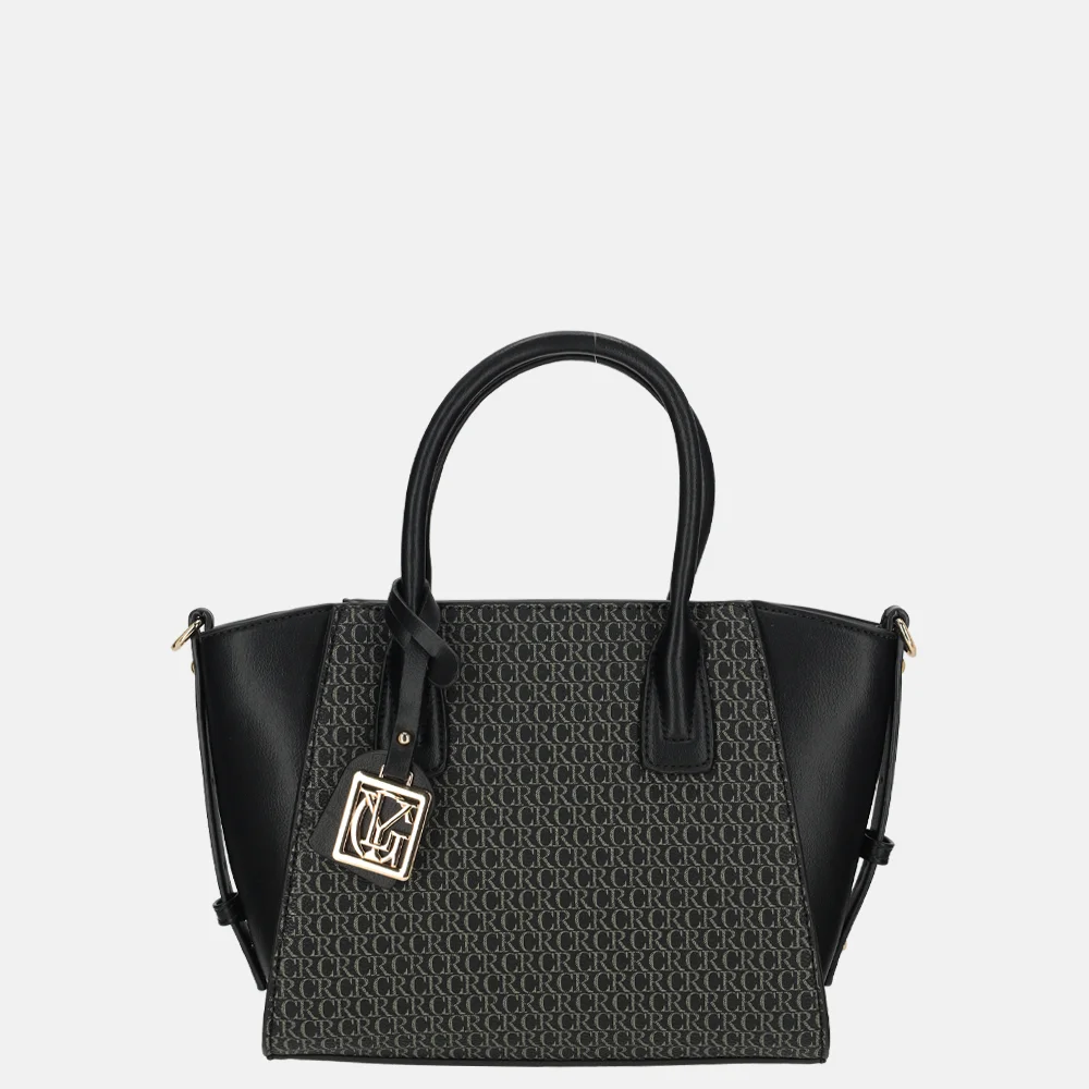 Firenze Logo handtas black bij Duifhuizen