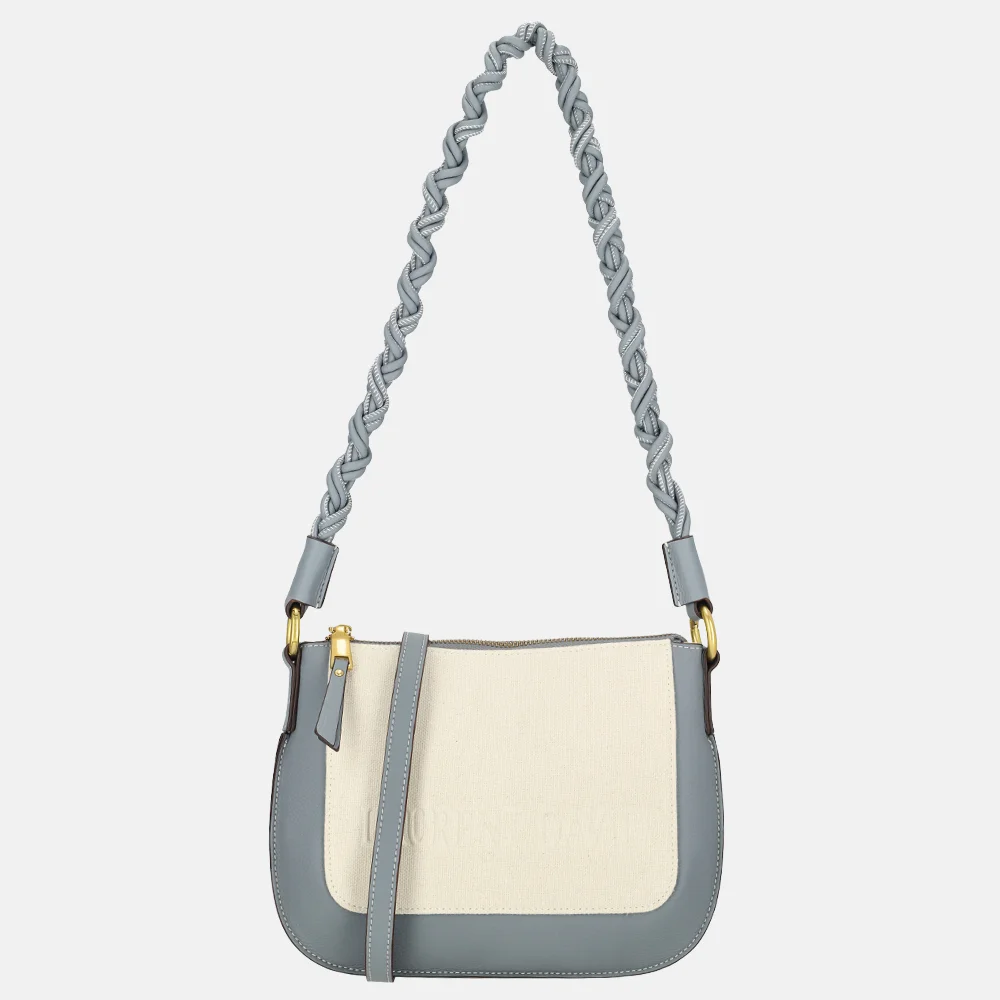 Laurent David Cato crossbody tas lichtblauw