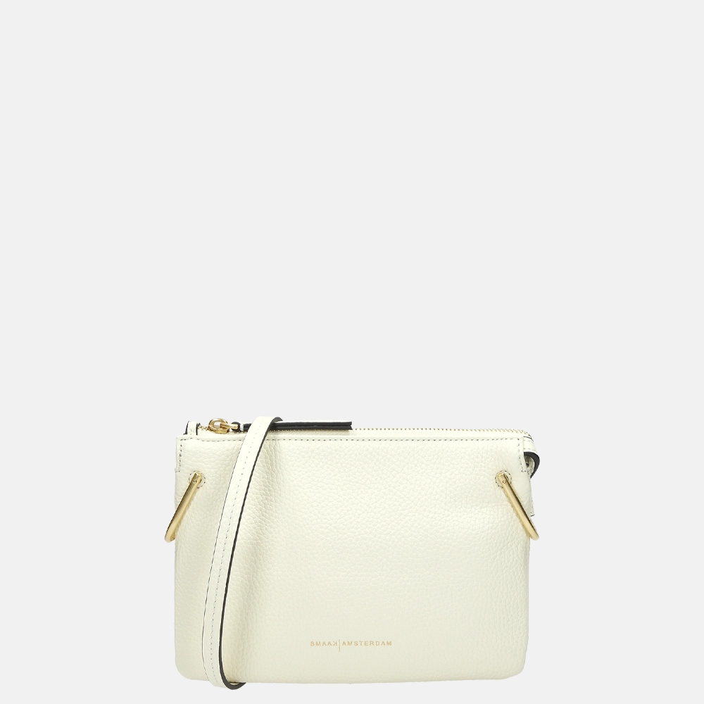 Smaak Amsterdam Yuna crossbody tas eggshell