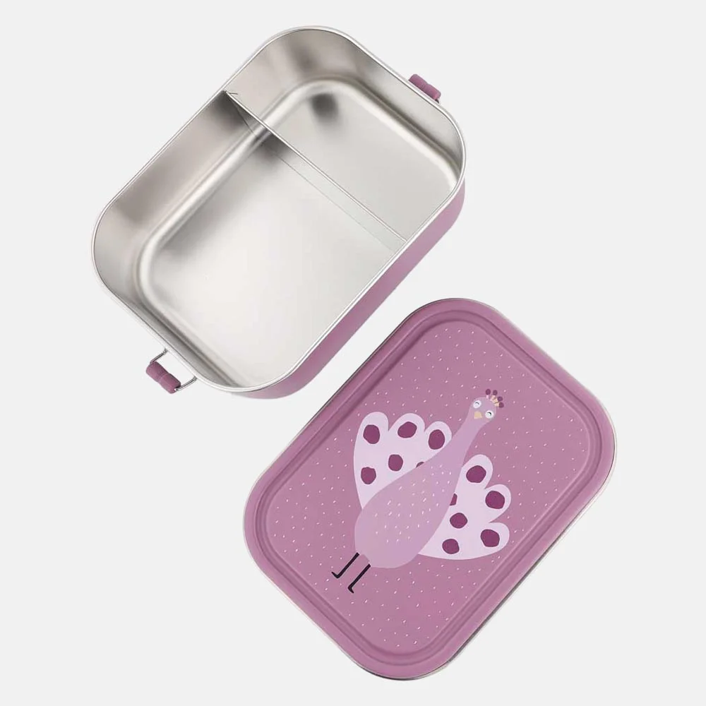 Trixie lunchbox large Mrs. Peacock bij Duifhuizen