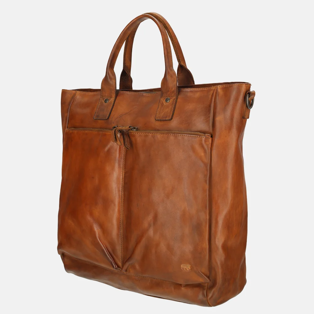 Bear Design Vera shopper/laptoptas cognac bij Duifhuizen