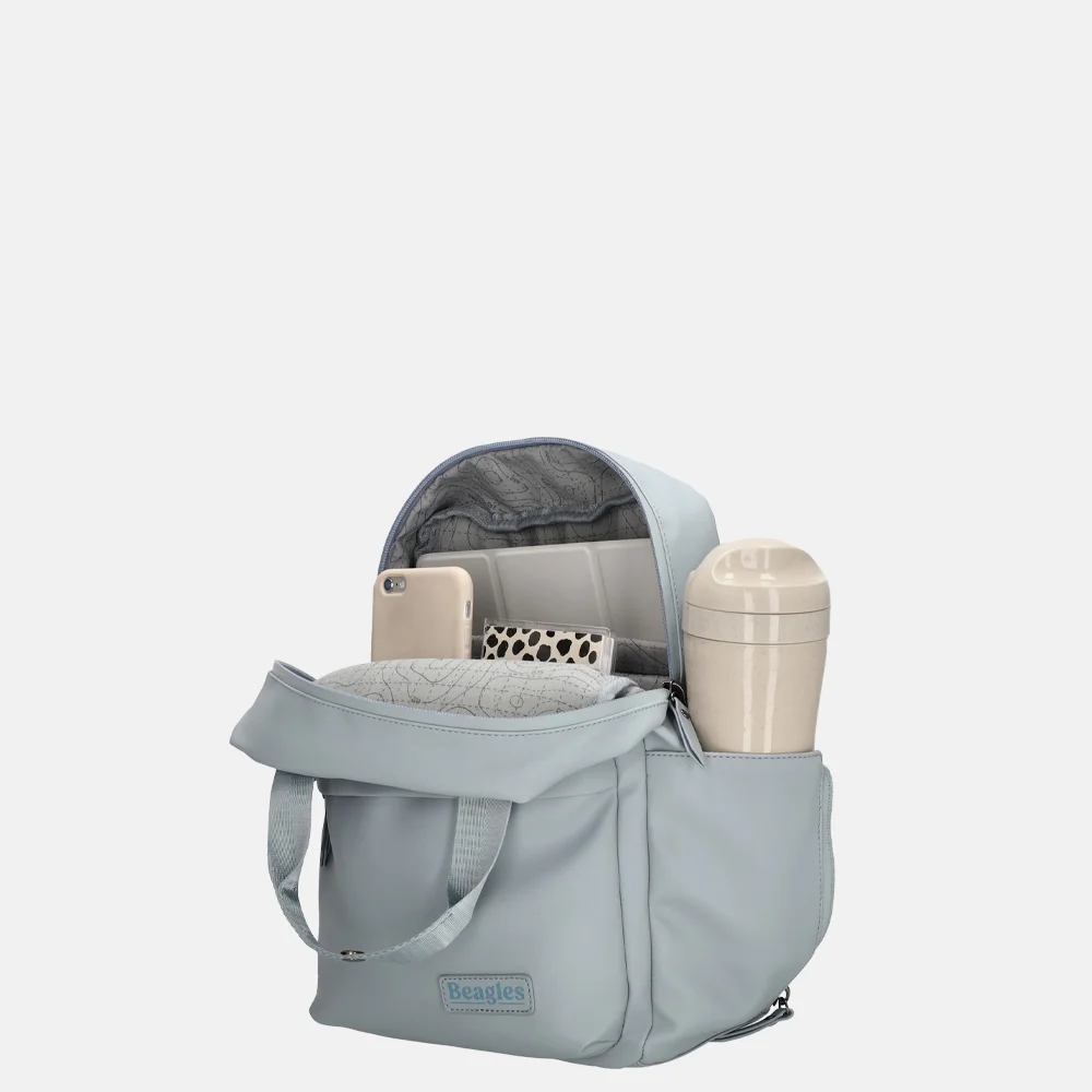 Beagles Nara kinderrugzak lichtblauw bij Duifhuizen