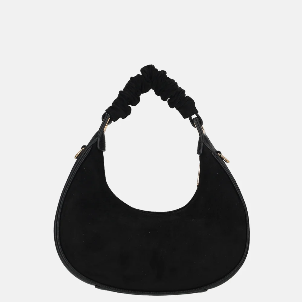 Firenze Suedine handtas black bij Duifhuizen