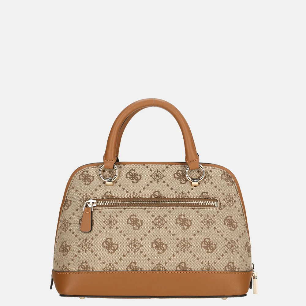 Guess Neda Dome handtas latte logo bij Duifhuizen