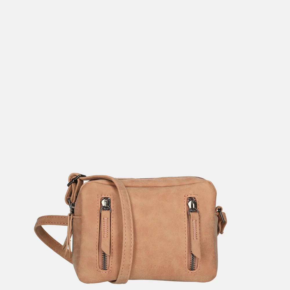 Enrico Benetti Kylie crossbody tas misty pink