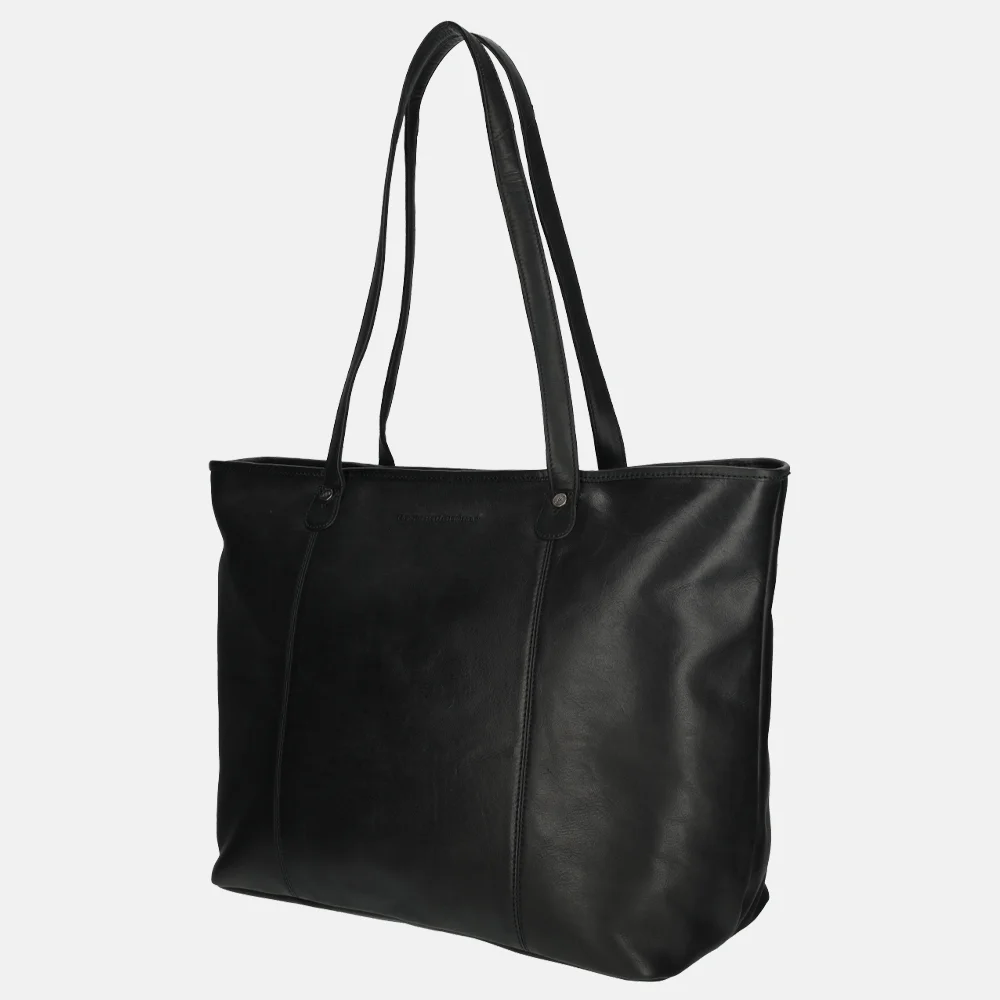 Chesterfield Novum Ferrera shopper 15 inch zwart bij Duifhuizen