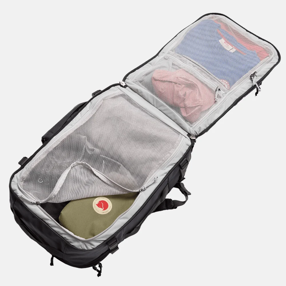 Fjallraven Farden rugzak 42 liter coal black bij Duifhuizen