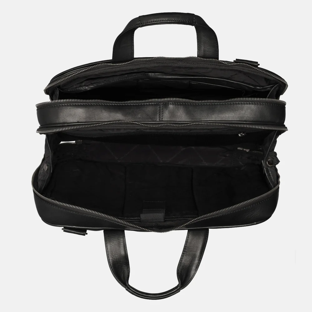 Chesterfield Novum laptoptas 15 inch zwart bij Duifhuizen