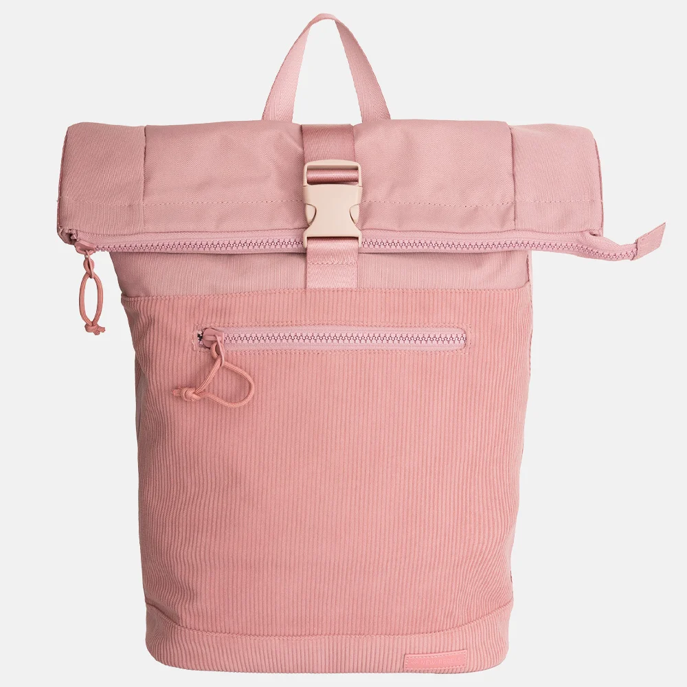 New Rebels New York rugzak rolltop 13 inch old pink bij Duifhuizen