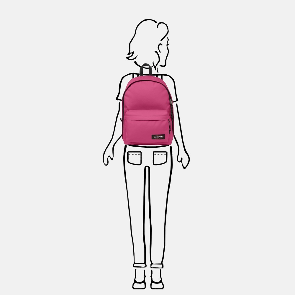 Eastpak Out of Office rugzak 14 inch extra pink bij Duifhuizen