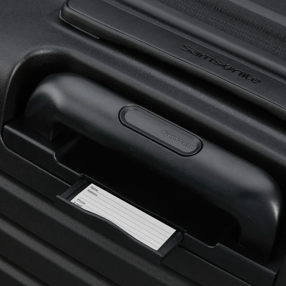 Samsonite Restackd reiskoffer 68 cm uitbreidbaar black bij Duifhuizen