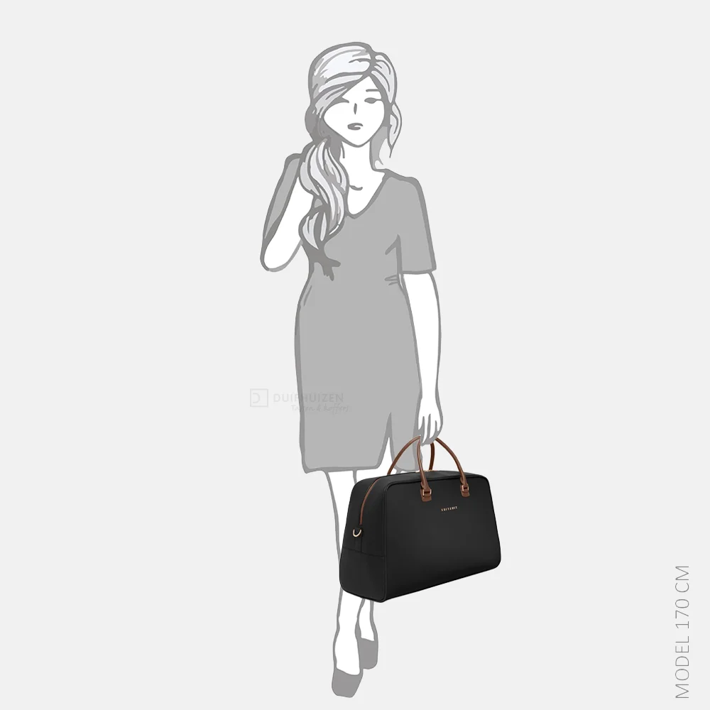 SUITSUIT Serenity Weekendtas hoog black olive bij Duifhuizen